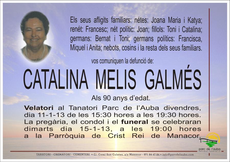 CATALINA MELIS  GALMES