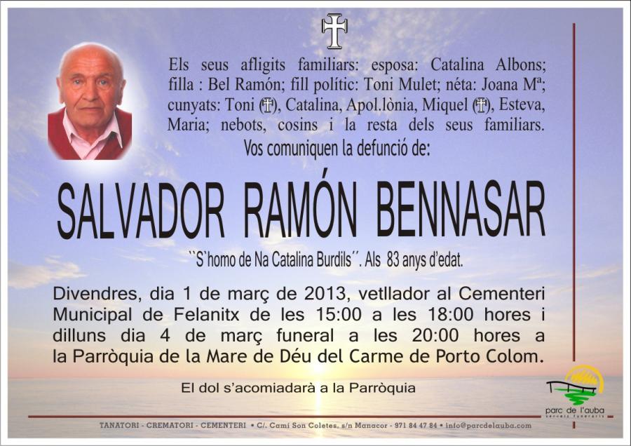 SALVADOR RAMÓN BENNASAR