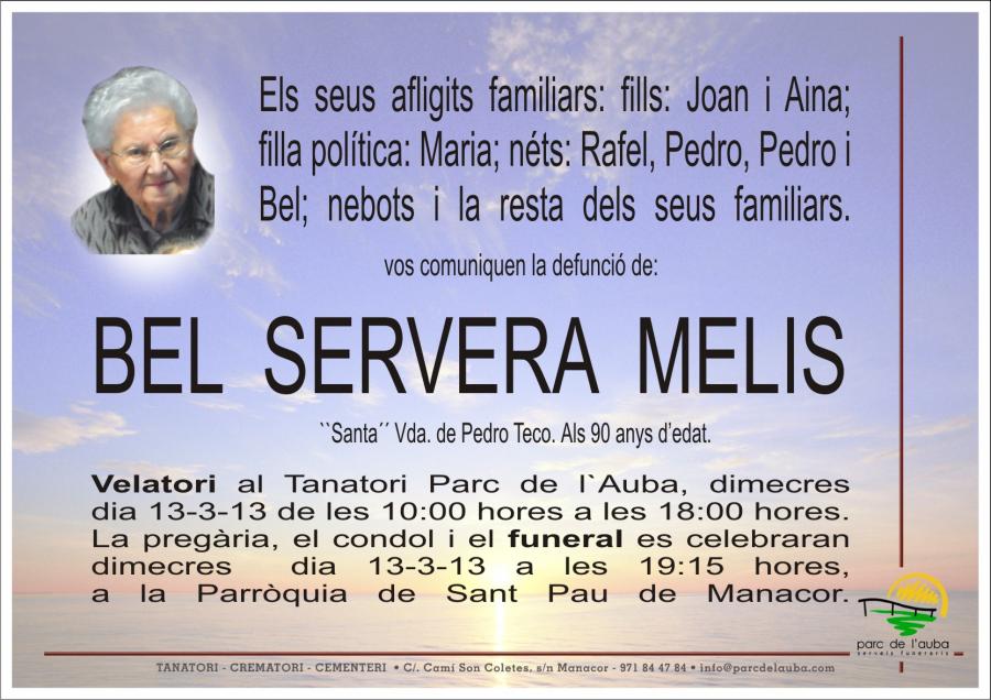 BEL SERVERA  MELIS