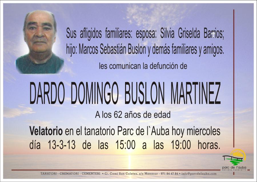 DARDO DOMINGO BESLEN MARTINEZ