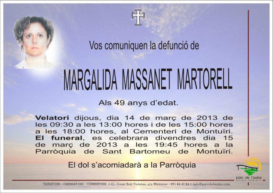MARGALIDA MASSANET MARTORELL