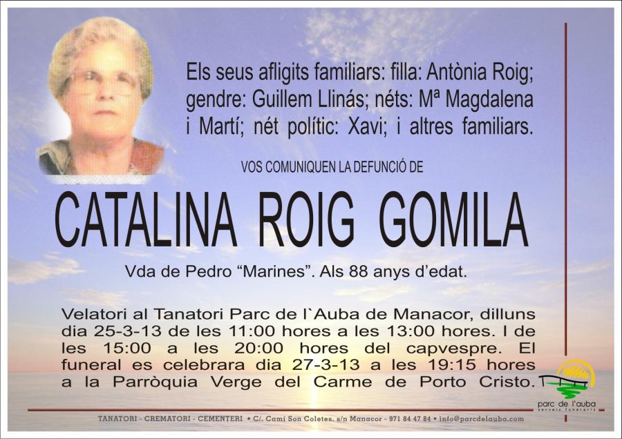 CATALINA ROIG GOMILA