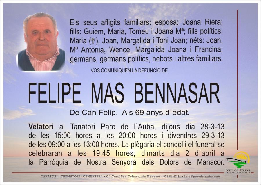FELIPE MAS BENNASAR