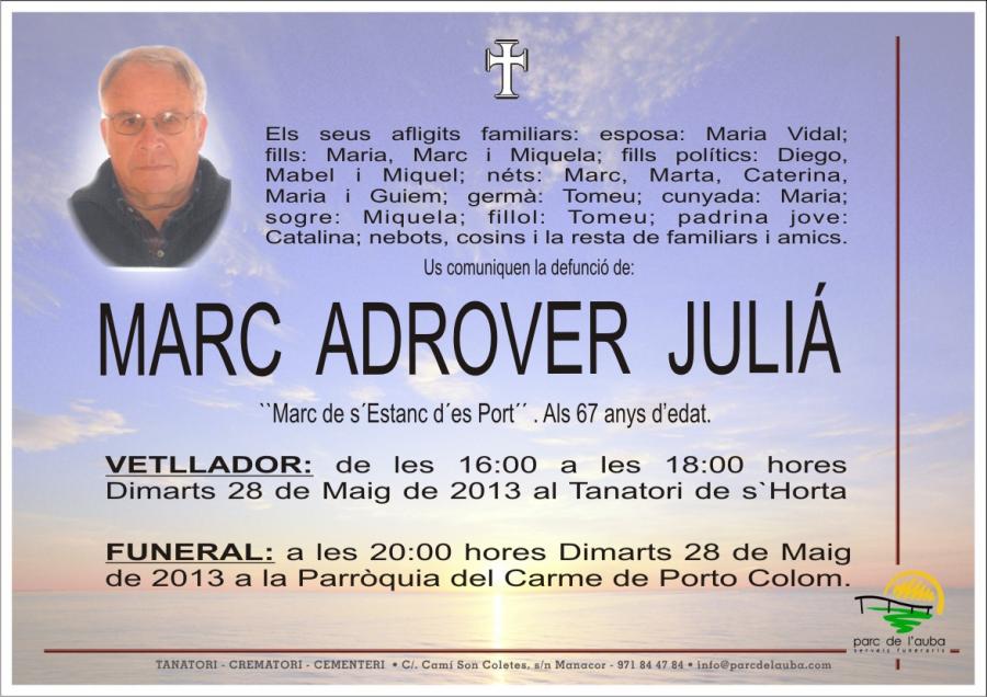 MARC ADROVER JULIÁ