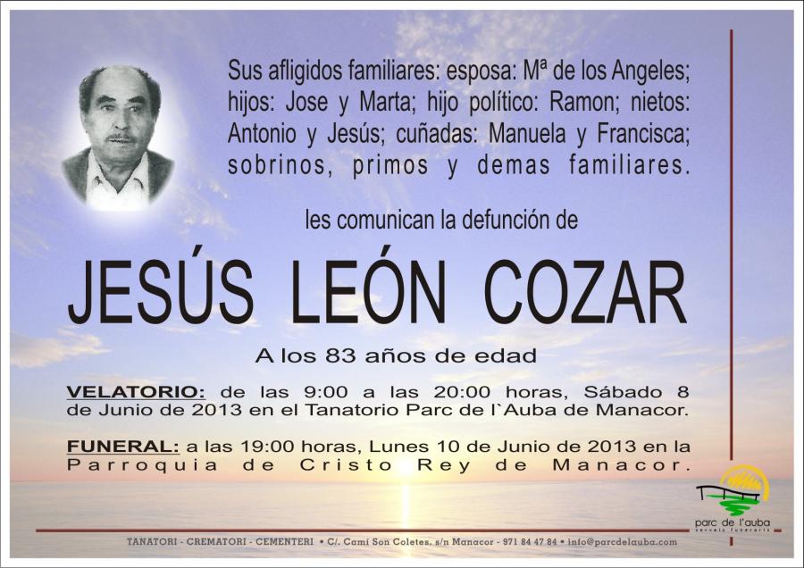 JESUS   LEON  COZAR
