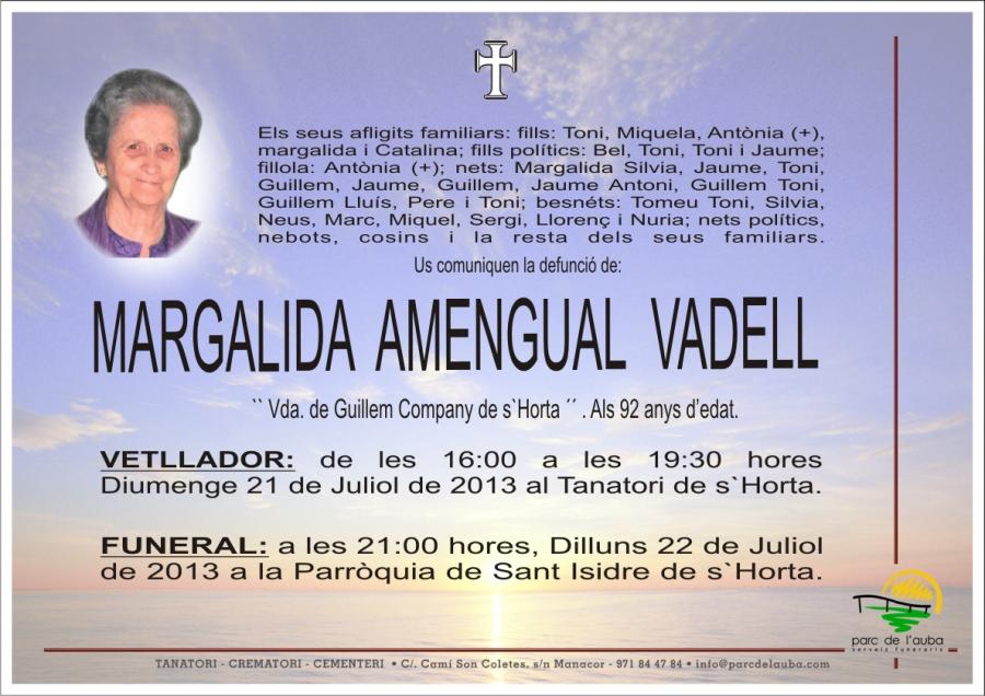 MARGALIDA   AMENGUAL  VADELL