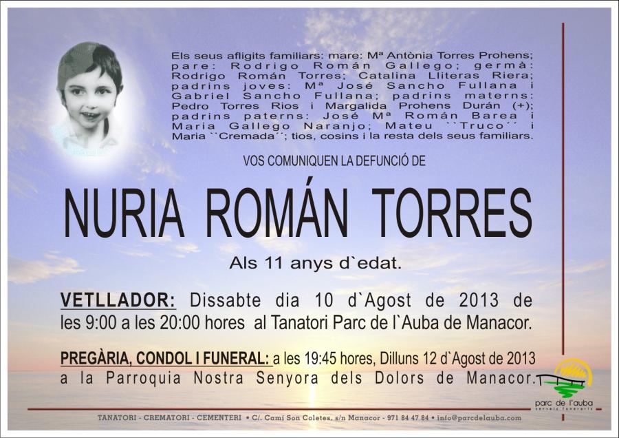 NURIA ROMAN  TORRES