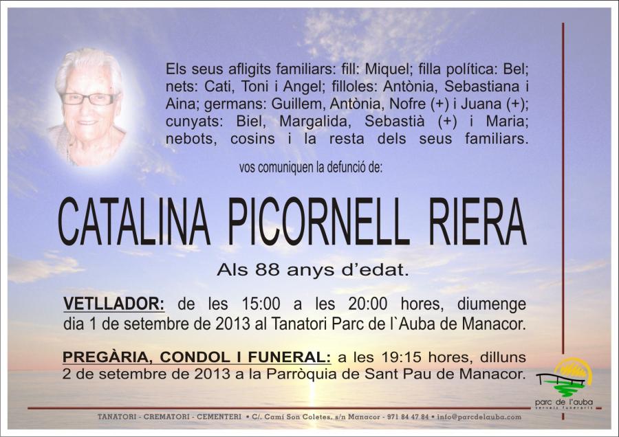 CATALINA  PICORNELL  RIERA