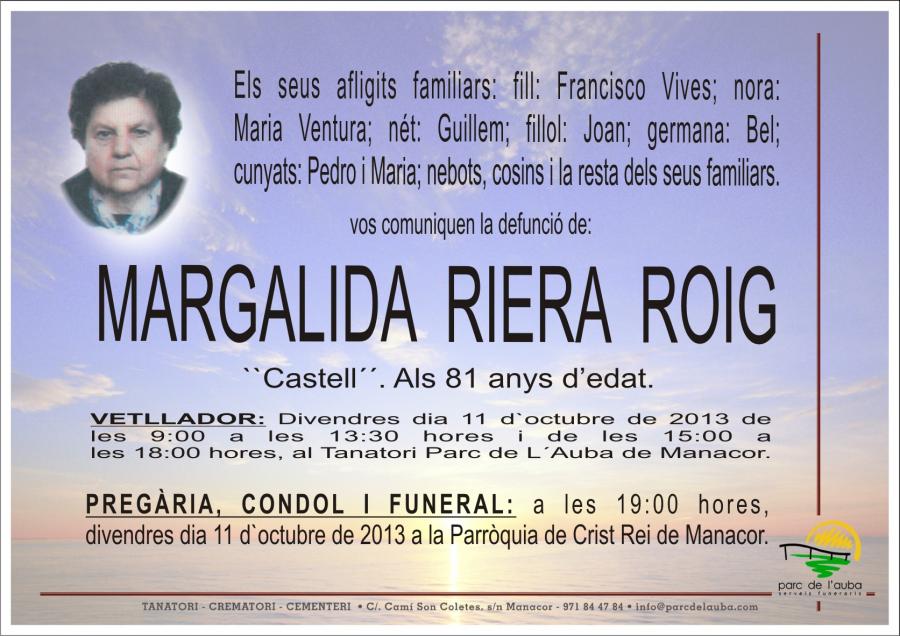 MARGALIDA RIERA  ROIG