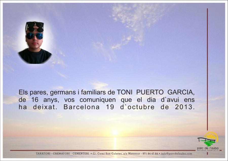 TONI PUERTO  GARCIA