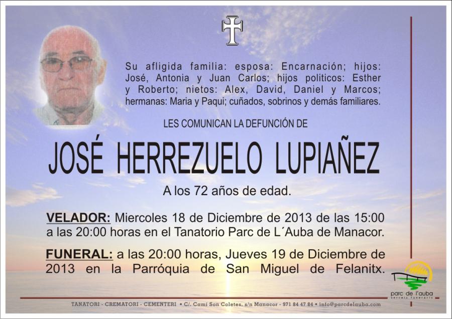 JOSÉ HERREZUELO LUPIAÑEZ