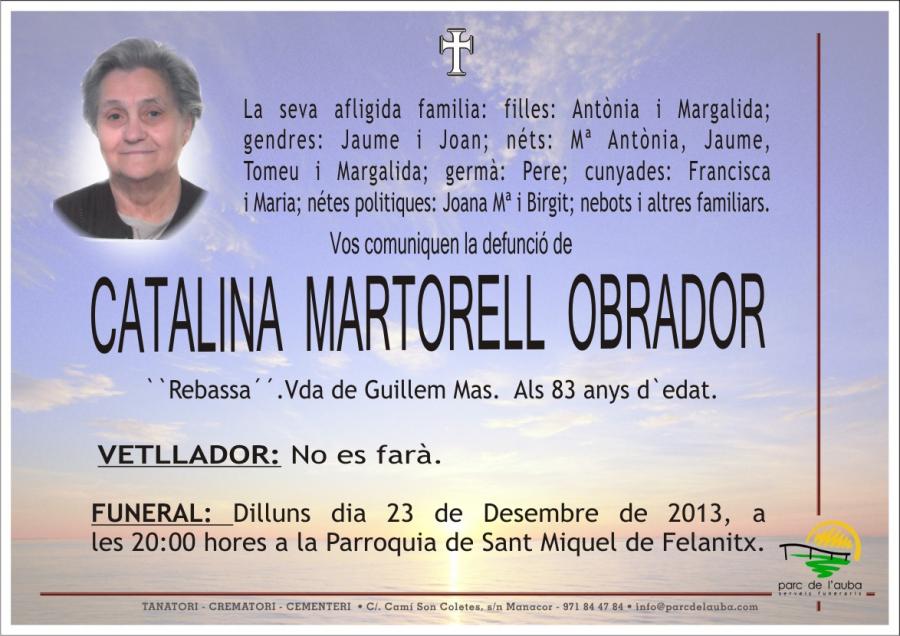 CATALINA MARTORELL OBRADOR