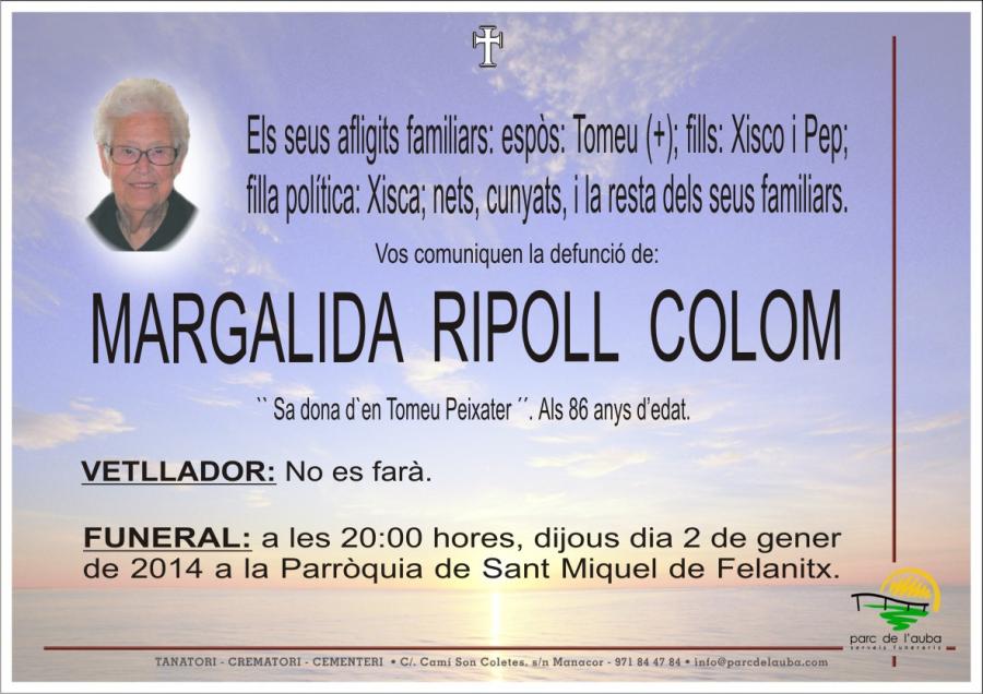 MARGALIDA RIPOLL  COLOM