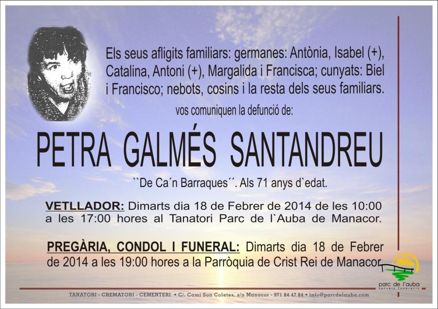 PETRA GALMÉS SANTANDREU