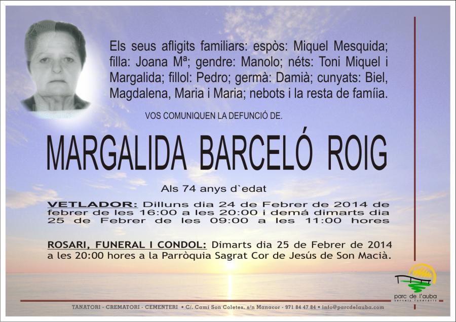 MARGALIDA BARCELÓ ROIG