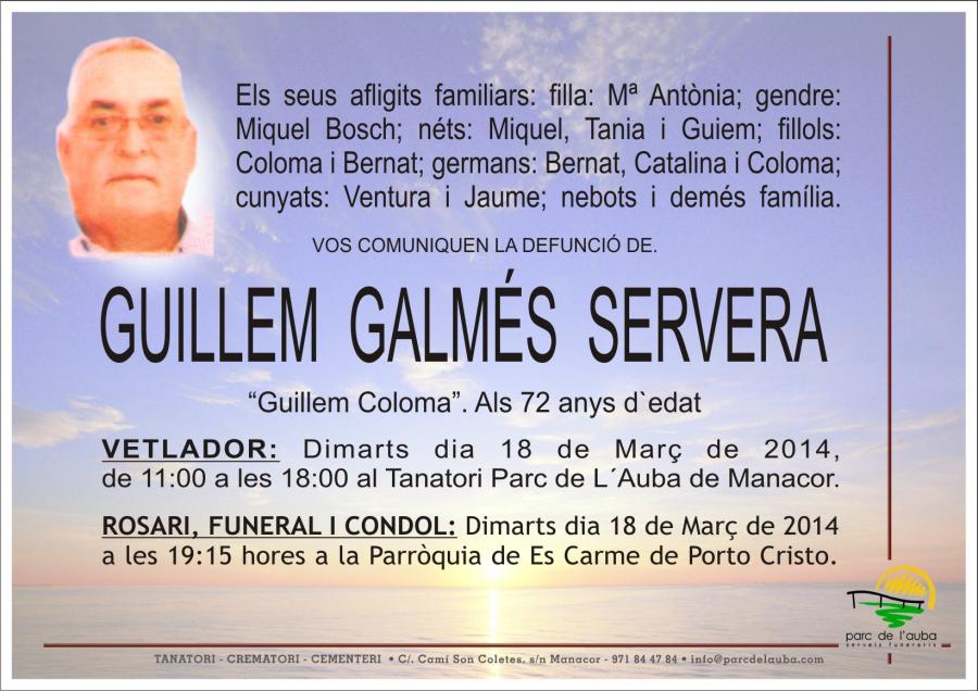 GUILLEM GALMÉS SERVERA