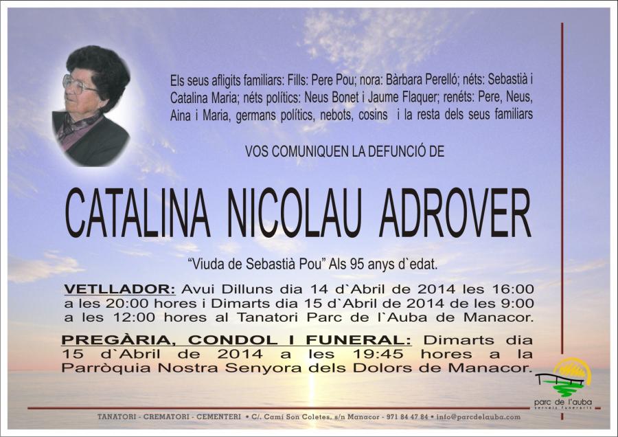 CATALINA NICOLAU ADROVER