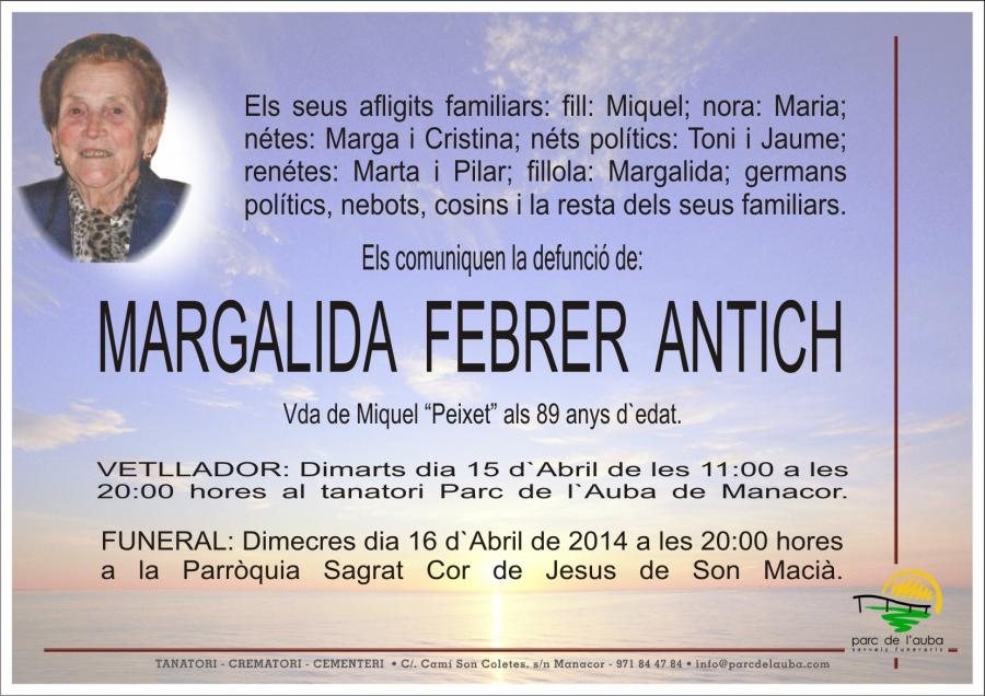 MARGALIDA FEBRER ANTICH