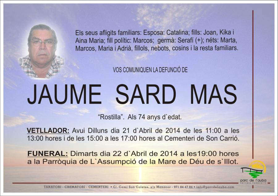 JAUME SARD MAS