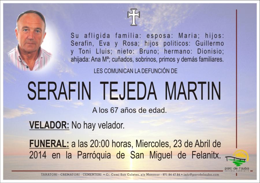 SERAFIN TEJEDA MARTIN