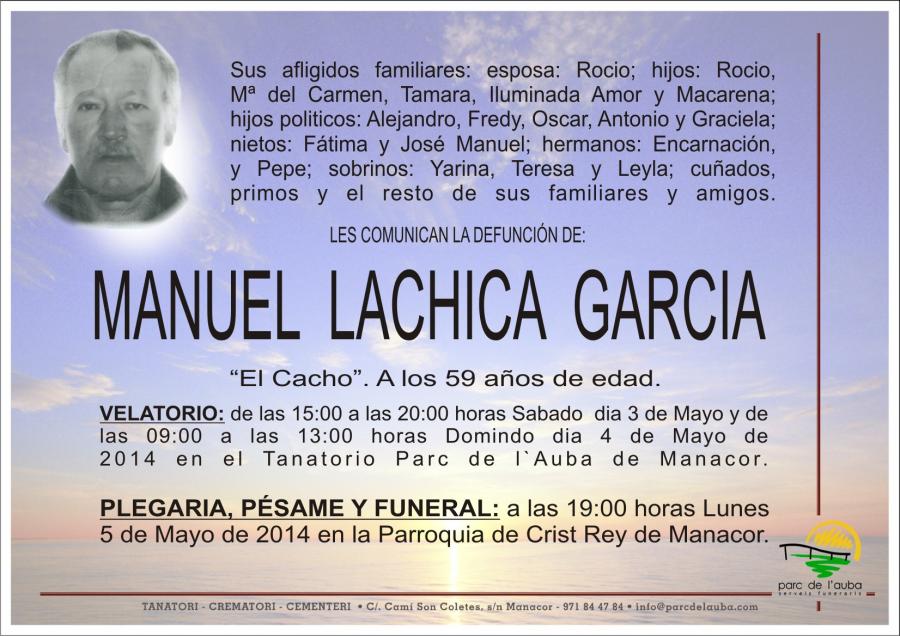 MANUEL LACHICA GARCIA