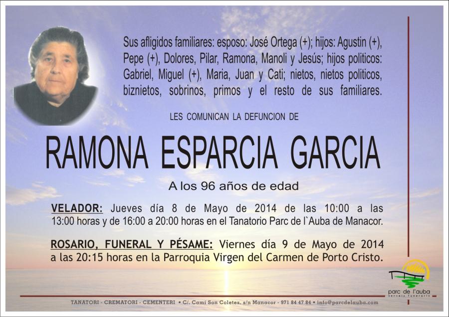 RAMONA ESPARCIA GARCIA