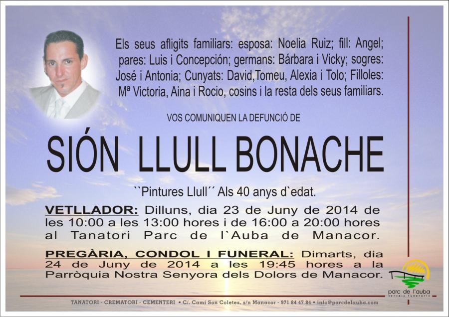 SIÓN LLULL BONACHE