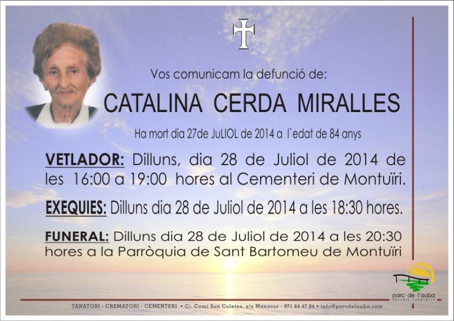 CATALINA CERDA MIRALLES