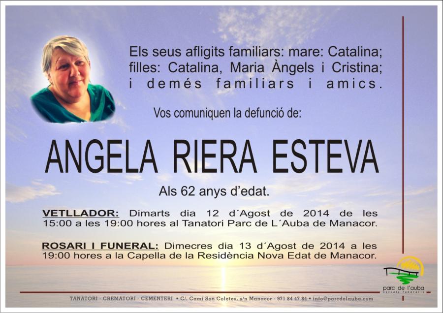 ANGELA  RIERA  ESTEVA