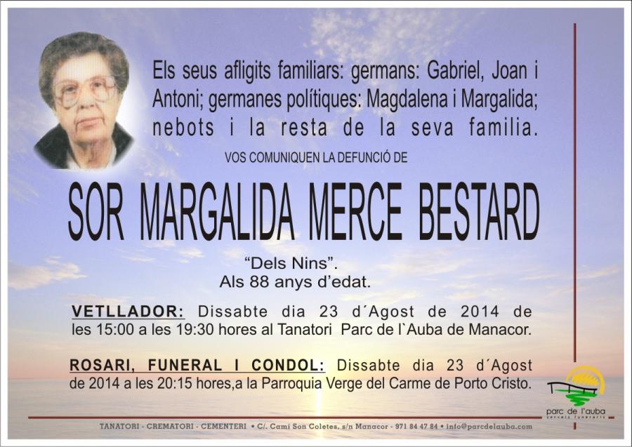 SOR MARGALIDA MERCE BESTARD