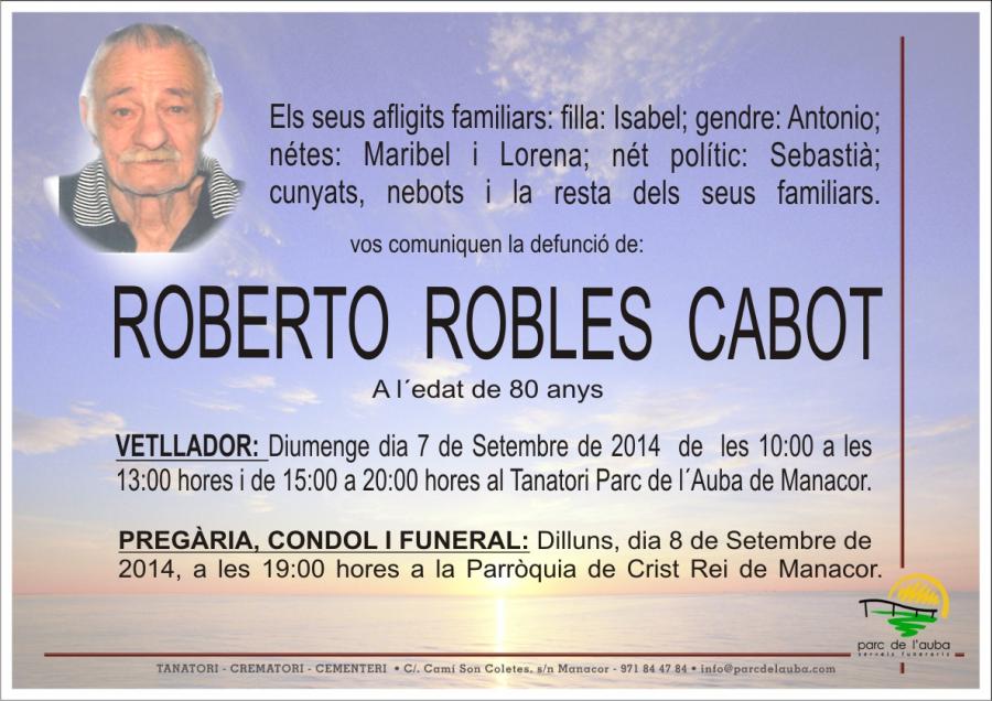 ROBERTO ROBLES CABOT