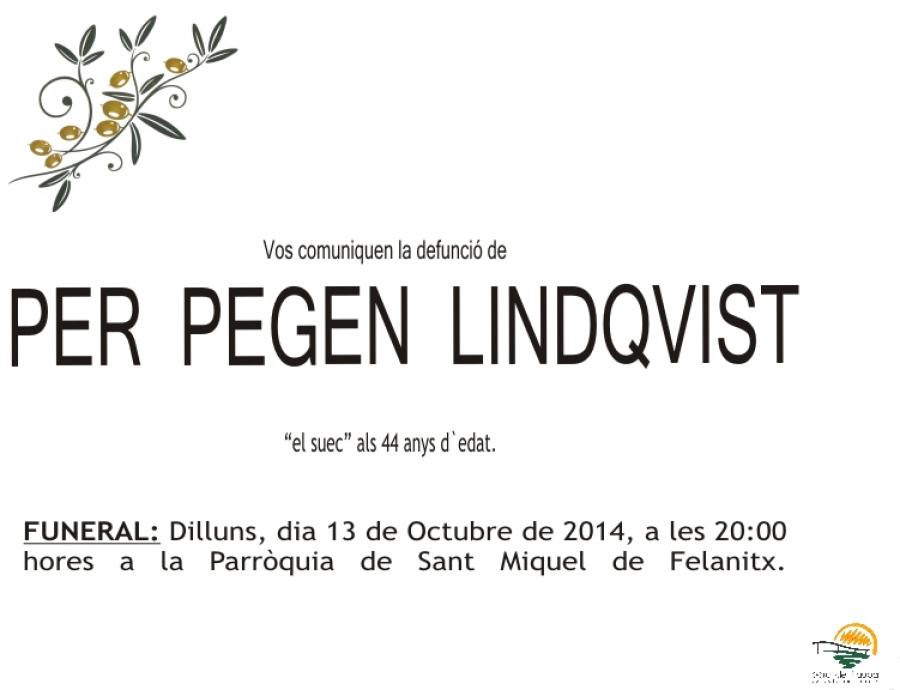 PER ERIK MAGNUS LINDQVIST