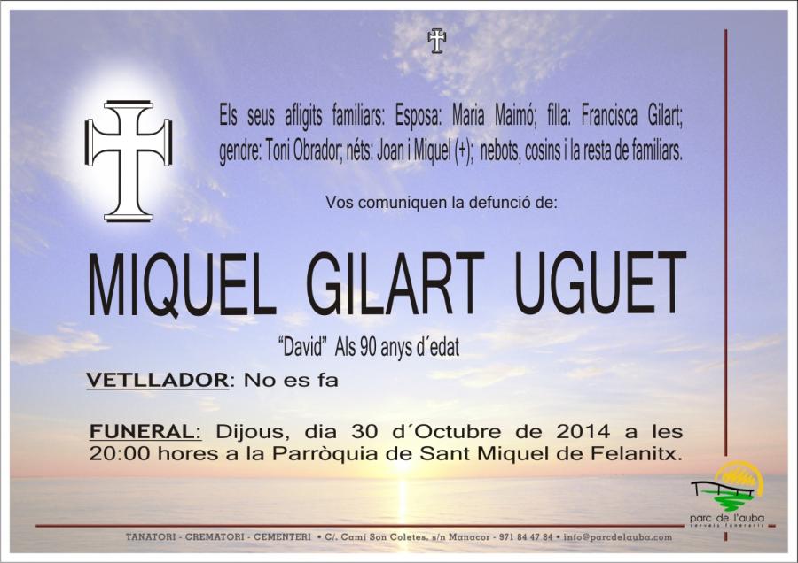 MIQUEL GILART  UGUET
