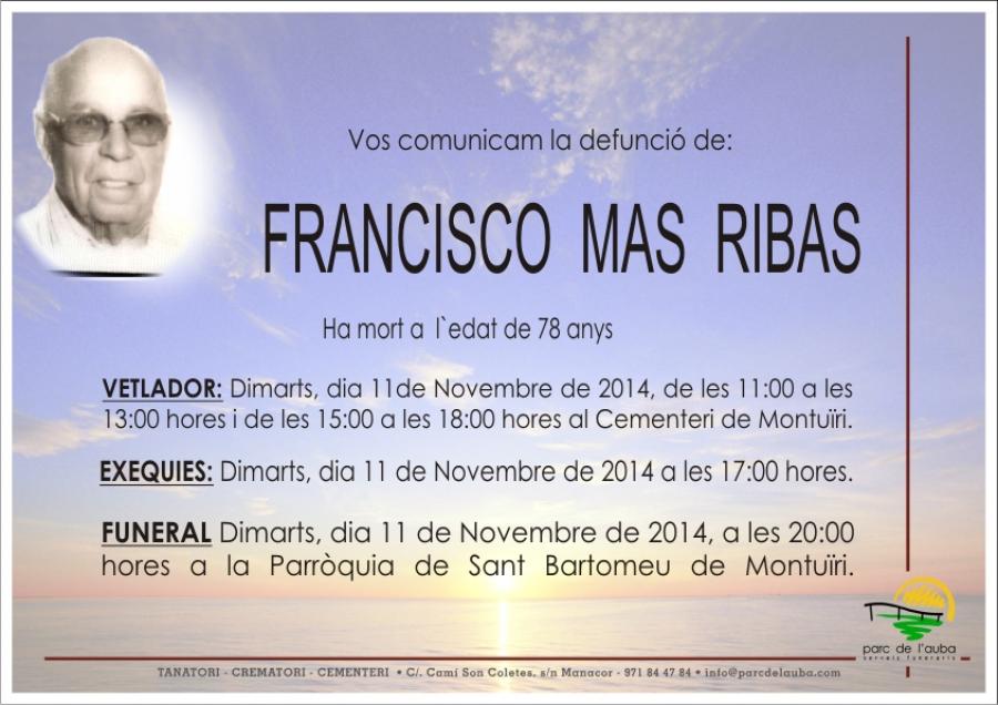 FRANCISCO MAS RIBAS