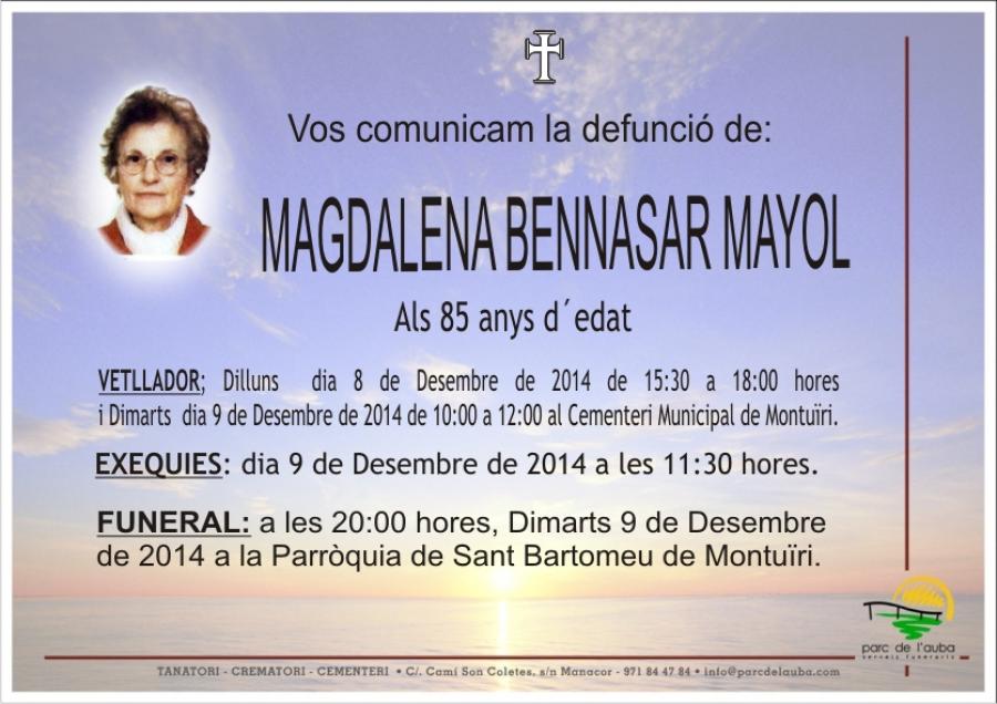 MAGDALENA BENNASAR MAYOL