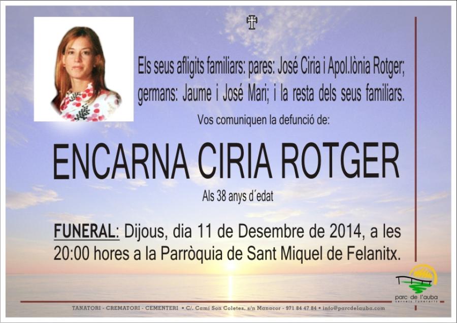 ENCARNA CIRIA ROTGER