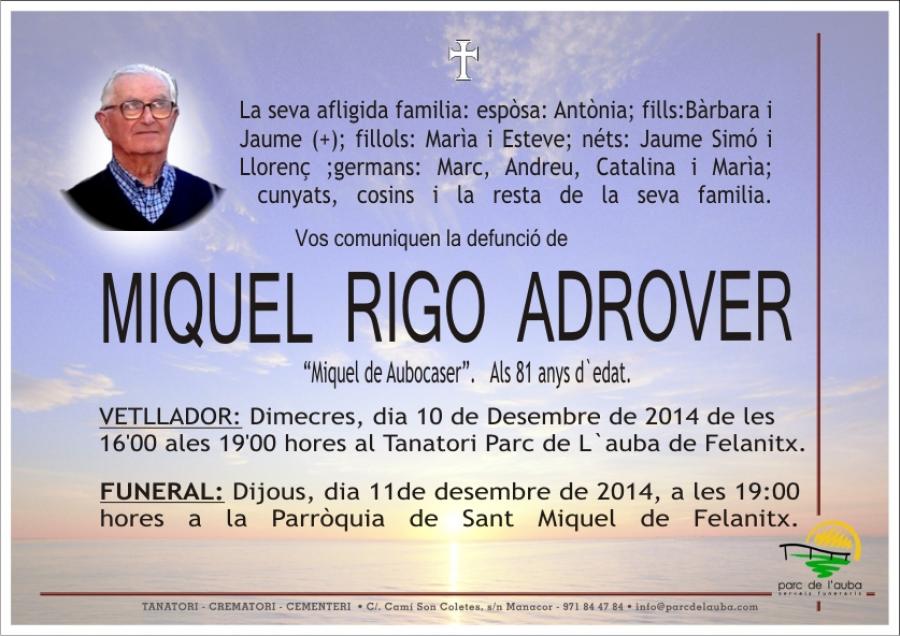MIQUEL RIGO ADROVER