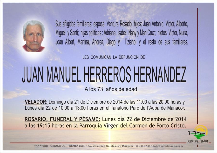 JUAN MANUEL HERREROS HERNANDEZ