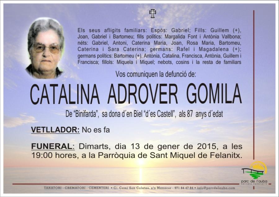 CATALINA ADROVER GOMILA