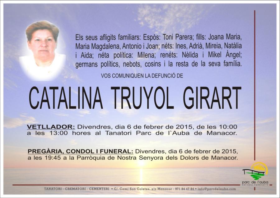 CATALINA TRUYOL  GIRART