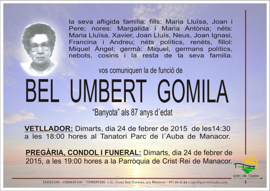 ISABEL UMBERT GOMILA