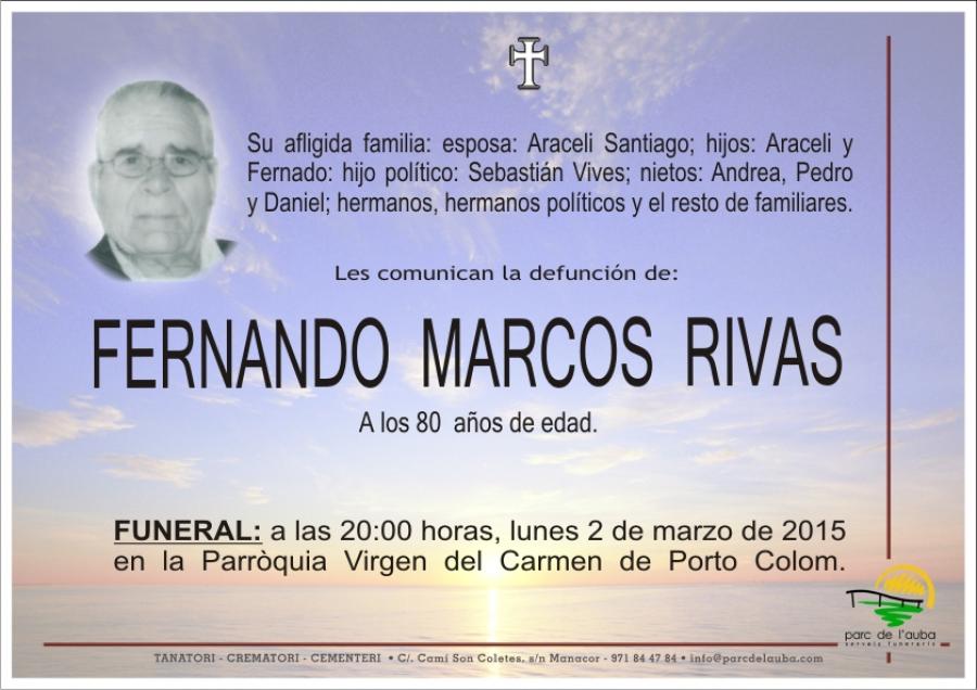 FERNANDO MARCOS RIVAS