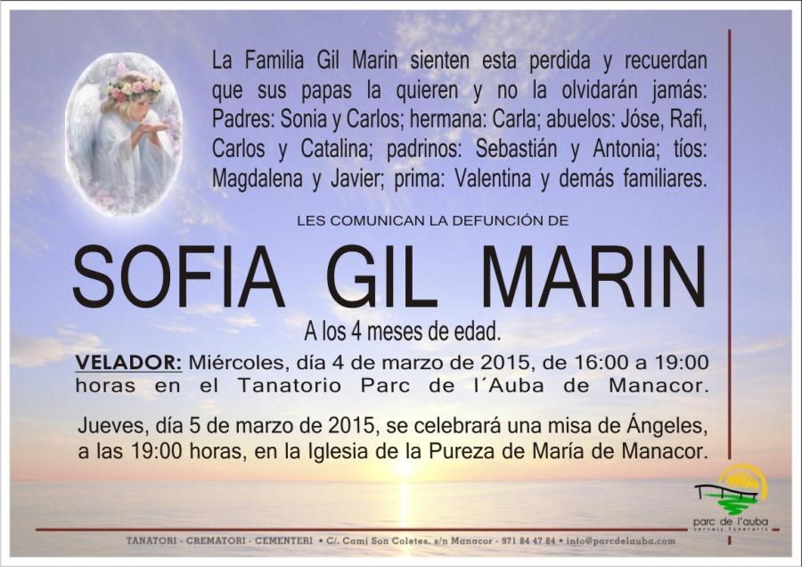 SOFIA GIL MARIN