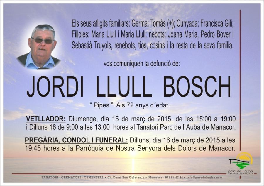 JORDI LLULL BOSCH