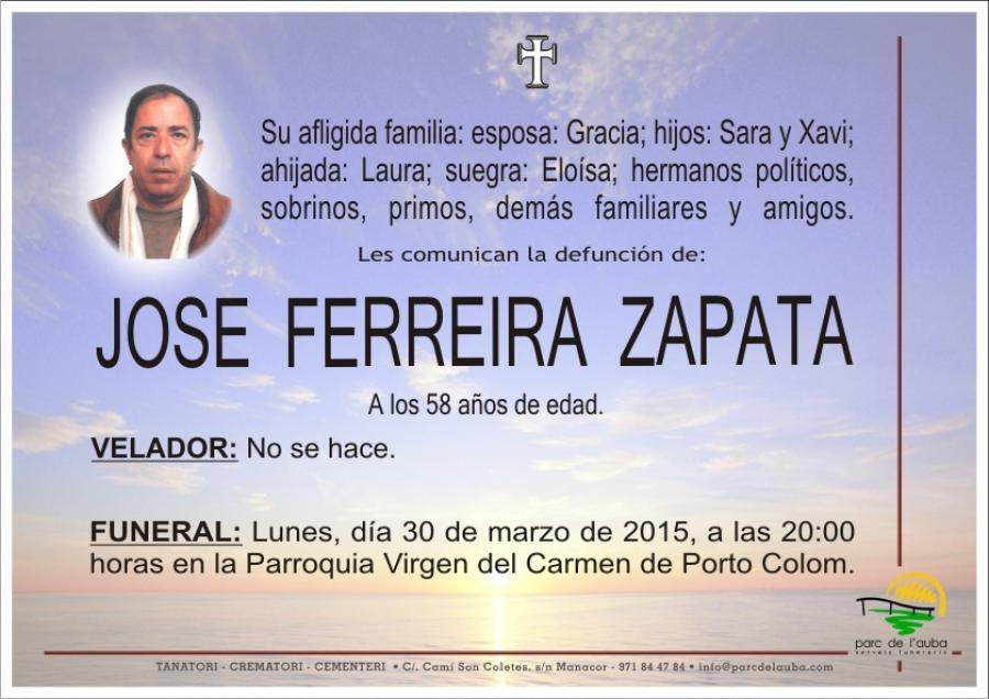 JOSE FERREIRA ZAPATA