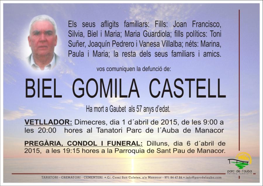 BIEL GOMILA CASTELL