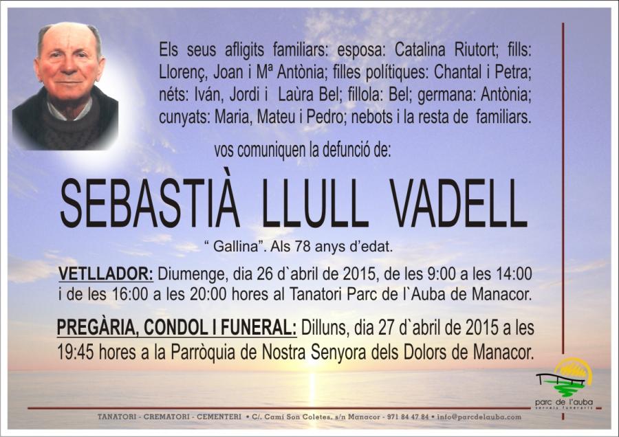 SEBASTIÀ LLULL VADELL