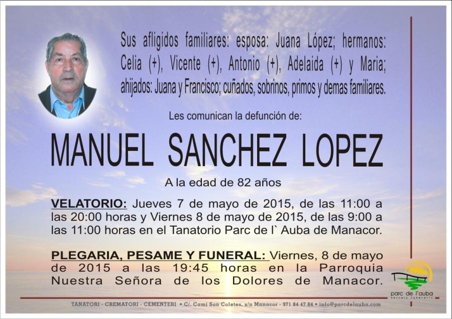 MANUEL SANCHEZ LOPEZ