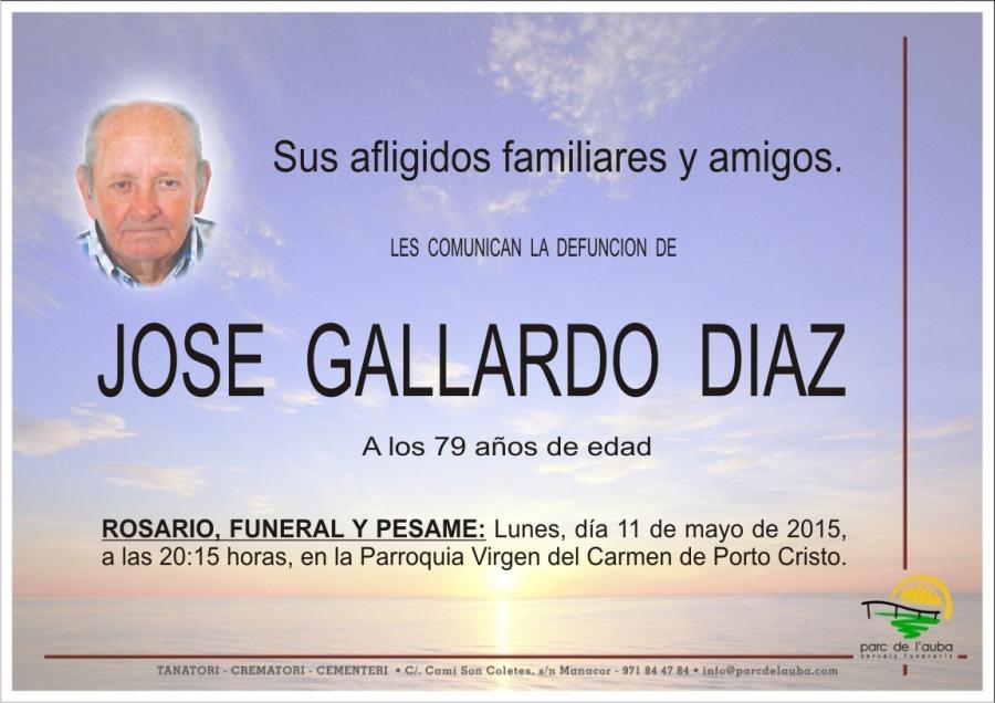 JOSE GALLARDO DIAZ