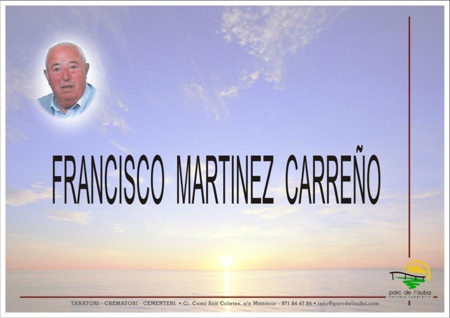 FRANCISCO MARTINEZ CARREÑO